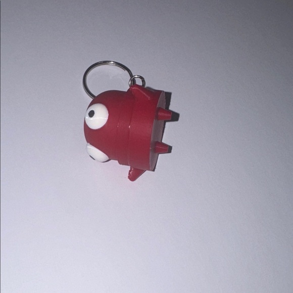 Red Repo Bot Fidget Clicker Character Keychain - Picture 3 of 4